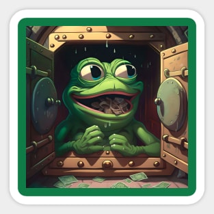 Pepe HUNGREY Sticker